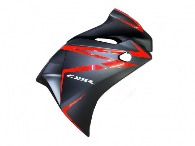 Billige Matt Schwarz Rot Streifen 2011-2015 Honda CBR250RR Motorrad Verkleidung