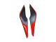 Billige Matt Schwarz Rot Streifen 2011-2015 Honda CBR250RR Motorrad Verkleidung