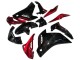 Billige Glänzendes Schwarz Rot 2011-2015 Honda CBR250RR Motorrad Verkleidung