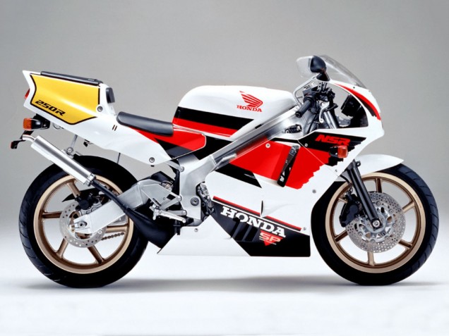 Billige Weiß Rot Gelb Schwarz 1990-1993 Honda NSR250R Motorrad Verkleidung