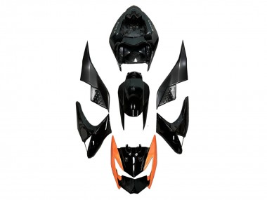 Billige Glänzendes Schwarz Orange 2003-2006 Kawasaki Z1000 Motorrad Verkleidung