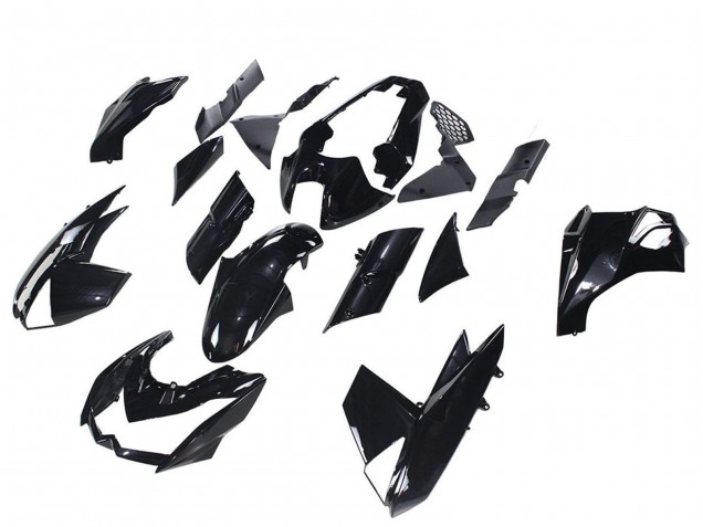 Billige Glänzendes Schwarz 2010-2013 Kawasaki Z1000 Motorrad Verkleidung