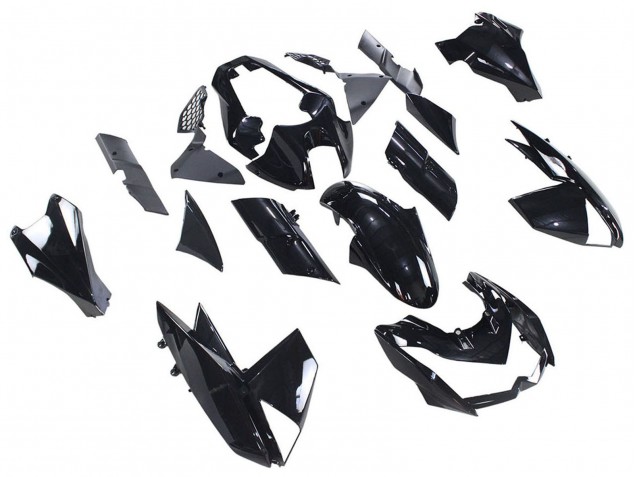 Billige Glänzendes Schwarz 2010-2013 Kawasaki Z1000 Motorrad Verkleidung