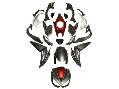 Billige Silber Rot Matt Schwarz 2014-2019 Kawasaki Z1000 Motorrad Verkleidung