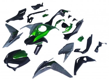 Billige Schwarz Grün Grau 2014-2019 Kawasaki Z1000 Motorrad Verkleidung
