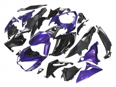 Billige Lila Glänzendes Schwarz Matt Schwarz 2014-2019 Kawasaki Z1000 Motorrad Verkleidung