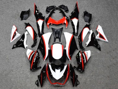 Billige Glänzendes Schwarz Weiß Rot 2014-2019 Kawasaki Z1000 Motorrad Verkleidung