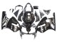 Billige Glänzendes Schwarz Weiß Elf Schnee 2000-2001 Kawasaki ZX12R Motorrad Verkleidung