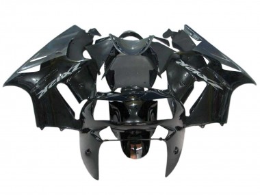 Billige Glänzendes Schwarz 2000-2001 Kawasaki ZX12R Motorrad Verkleidung Kit