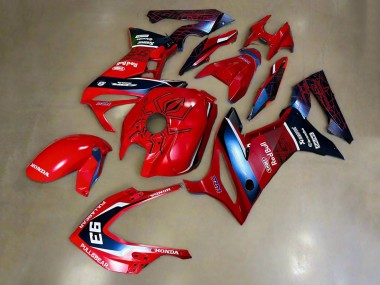 Billige Rot Weiß Dunkel Blau HRC Pull&Tragen 93 2019-2020 Honda CBR650R Motorrad Verkleidung