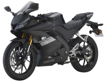 Billige Matt Schwarz Silber 2018-2024 Yamaha YZF R15 Motorrad Verkleidung