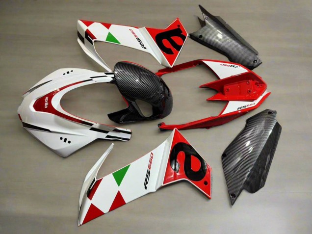 Billige Weiß Rot Schwarz Carbonfaser Grün 2020-2024 Aprilia RS660 Motorrad Verkleidung