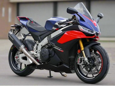 Billige Matt Blau Glänzendes Rot Schwarz 2021-2024 Aprilia RSV4 1100 Motorrad Verkleidung
