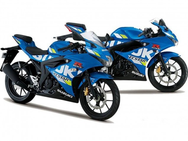 Billige Blau Ecstar 2017-2025 Suzuki GSXR125 Motorrad Verkleidung