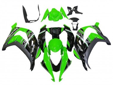 Billige Grün Schwarz Grau 2016-2020 Kawasaki ZX10R Motorrad Verkleidung