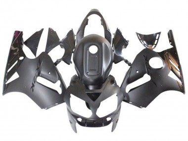 Billige Matt Schwarz Glänzendes Schwarz 2000-2001 Kawasaki ZX12R Motorrad Verkleidung