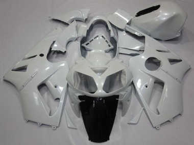 Billige Weiß 2000-2001 Kawasaki ZX12R Motorrad Verkleidung