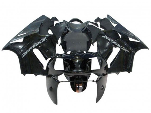 Billige Glänzendes Schwarz 2002-2006 Kawasaki ZX12R Motorrad Verkleidung