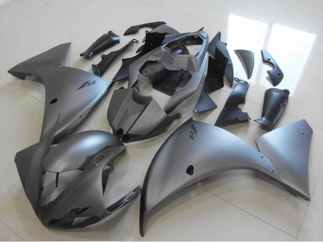 Billige Yamaha YZF R1 Motorrad Verkleidung 2012-2014 - Matt Grau