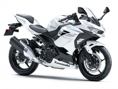 Billige Perl Weiß Blizzard 2018-2024 Kawasaki Ninja 400 Motorrad Verkleidung