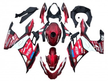 Billige Rot Blau Weiß Trick Star Bridgestone 2018-2024 Kawasaki Ninja 400 Motorrad Verkleidung