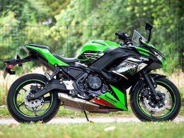 Billige Grün Schwarz Rot Bienenwabe 2020-2024 Kawasaki Ninja 650 EX650 Motorrad Verkleidung