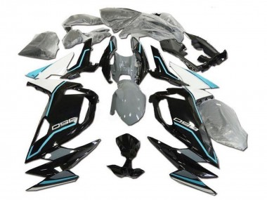 Billige Weiß Blau Glänzendes Schwarz 2020-2024 Kawasaki Ninja 650 EX650 Motorrad Verkleidung