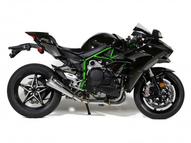 Billige Schwarz 2015-2022 Kawasaki Ninja H2 Motorrad Verkleidung