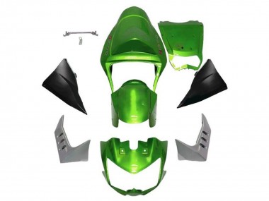 Billige Grün Matt Schwarz 2003-2006 Kawasaki Z1000 Motorrad Verkleidung