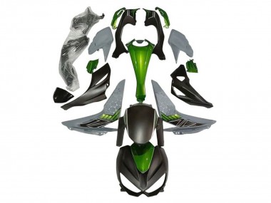 Billige Grün Grau Matt Schwarz 2014-2019 Kawasaki Z1000 Motorrad Verkleidung
