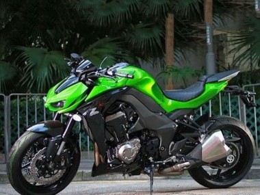 Billige Grün 2014-2019 Kawasaki Z1000 Motorrad Verkleidung