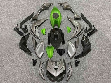Billige Grau Grün Schwarz 2014-2019 Kawasaki Z1000 Motorrad Verkleidung