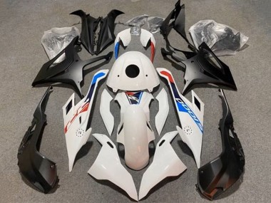 Billige Glänzendes Weiß Matt Schwarz Blau 2019-2022 BMW S1000RR Motorrad Verkleidung
