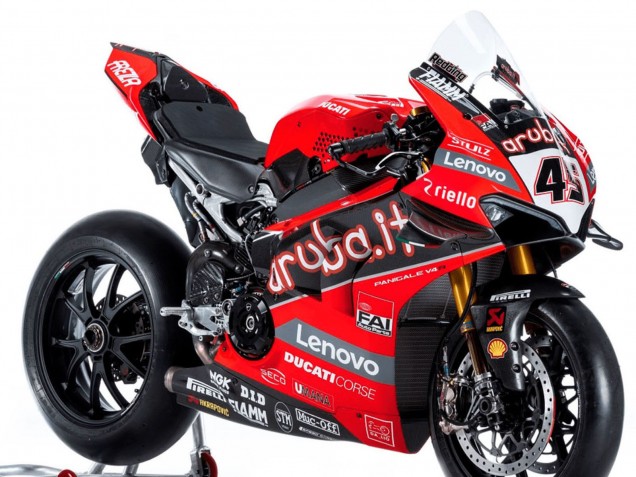 Billige Rot Schwarz Weiß Aruba 2018-2019 Ducati Panigale V4 V4S Motorrad Verkleidung