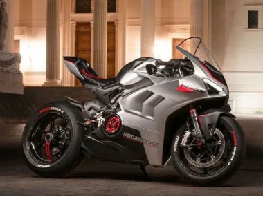 Billige Silber Rot Schwarz 2020-2021 Ducati Panigale V4 V4S Motorrad Verkleidung