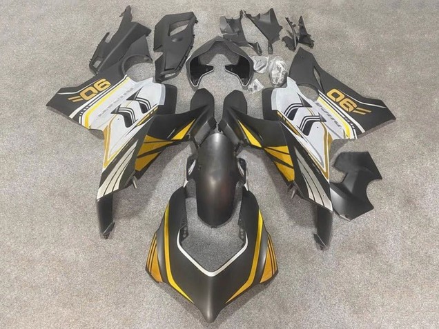 Billige Weiß Gold Matt Schwarz 2020-2021 Ducati Panigale V4 V4S Motorrad Verkleidung