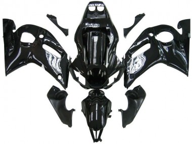 Billige Yamaha YZF 600 R6 Motorrad Verkleidung 1998-2002 - Glanzendes Schwarz