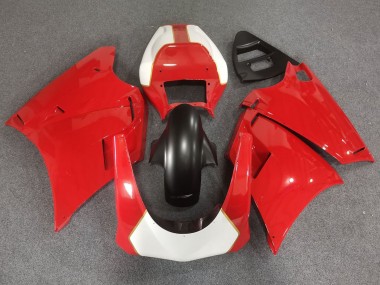 Billige Weiß Rot Gold Matt Schwarz Race 1993-2005 Ducati 748/916/996/998 Motorrad Verkleidung