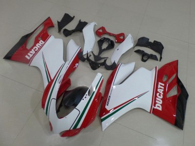 Billige Weiß Rot Grün Glänzendes Schwarz 2011-2014 Ducati Panigale 899 Motorrad Verkleidung