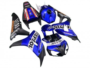 Billige Blau Weiß Rot Matt Schwarz Repsol 2006-2007 Honda CBR1000RR Motorrad Verkleidung