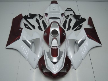 Billige Weiß Silber Glänzendes Schwarz 2006-2007 Honda CBR1000RR Motorrad Verkleidung