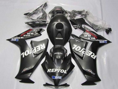 Billige Matt Schwarz Weiß Repsol 2012-2016 Honda CBR1000RR Motorrad Verkleidung