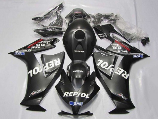 Billige Matt Schwarz Weiß Repsol 2012-2016 Honda CBR1000RR Motorrad Verkleidung