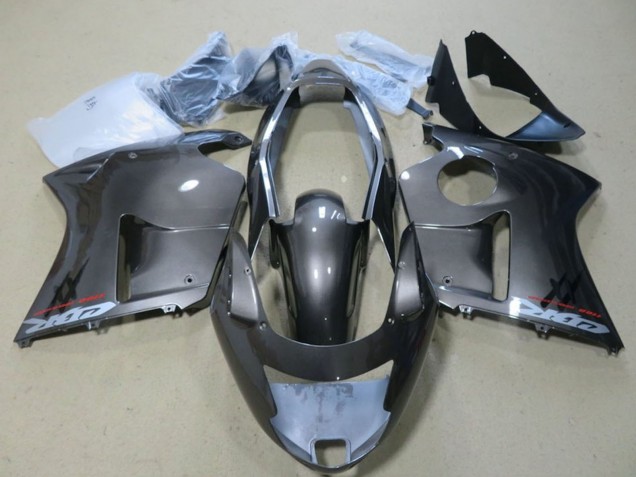 Billige Metallisch Grau 1996-2007 Honda CBR1100XX Blackbird Motorrad Verkleidung