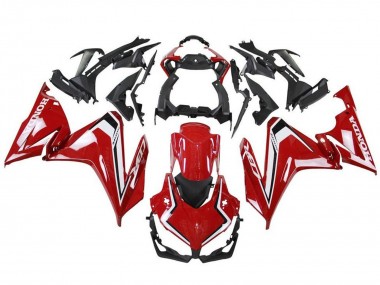 Billige Rot Weiß Schwarz 2019-2021 Honda CBR500R Motorrad Verkleidung