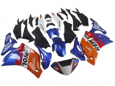 Billige Orange Weiß Rot Blau Repsol 2011-2015 Honda CBR250RR Motorrad Verkleidung