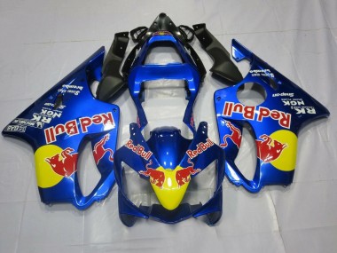 Billige Blau Gelb Red Bull 2001-2003 Honda CBR600 F4i Motorrad Verkleidung