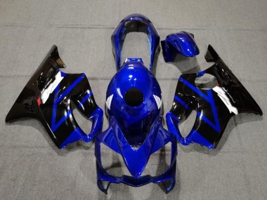 Billige Blau Glänzendes Schwarz 2004-2007 Honda CBR600 F4i Motorrad Verkleidung