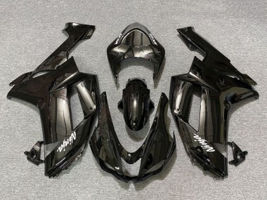 Billige Schwarz 2007-2008 Kawasaki ZX6R Motorrad Verkleidung