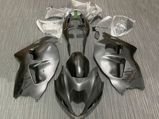 Billige Matt Grau Schwarz 1996-2007 Suzuki GSXR 1300 Hayabusa Motorrad Verkleidung